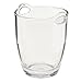 QGoods Clear Thick Acrylic Plastic Ice Bucket Wine Champagne Bowl with Handle 120 oz/ 3.75 Quart/ 0.93 Gallon/ / 3.55 Liter