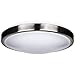 LB72114 LED Flush Mount Ceiling Lighting, Antique Brushed Nickel, 12-Inch 3000K Warm White, 1050 Lumens, Energy Star Dimmabel
