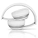 Beats Solo 2 Wired On-Ear Headphone (MH8X2AM/A) White - (Renewed)