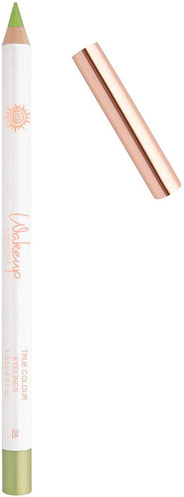 Wakeup Cosmetics Milano Lasts up to 12 Hours Eyeliner/Kajal True Colour, Olive Yellow