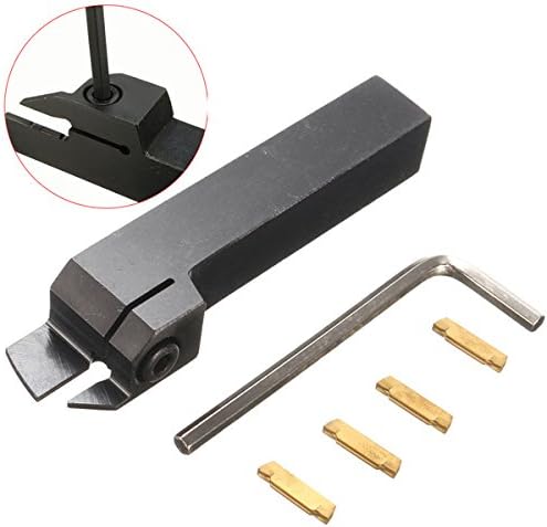 EsportsMJJ MGEHR1616-3 External Grooving Tool Turning Tool Holder For 3mm Cut With 4pcs MGMN300 Inserts