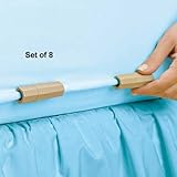 Bed Sheet Clips - Set of 8