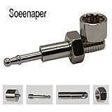 Metal Pipe with Creative Transformation Design Mini & Portable Jamaican Style Screw Pipes for Collection Personalized Gift for Father & Husband & Art Collector