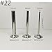 Stuffing Tubes,LiebHome Stainless Steel Funnels Attachment for Manual Sausage Stuffer, For #22 Food Grinders (Set of 3)