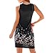 Hello Today Womens Beach Long Sleeve Floral Printed Casual Tunic Dress Sleeveless Printed Vest Floral Summer Sundress