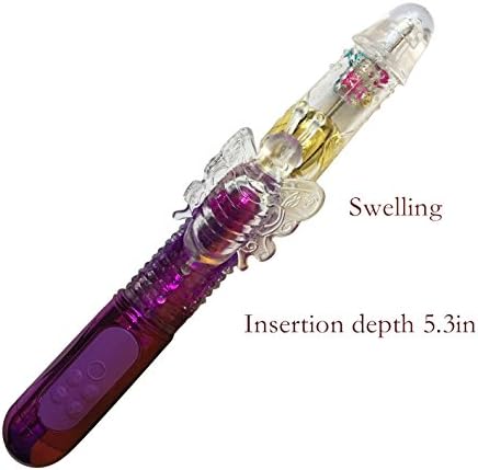 CHYEA Body Massager for Women, Waterproof Rechargeable Personal Electric Massager with 6*6 Speed Powerful Massager for Body Therapeutic, Muscle Aches & Sports Recovery(Purple)