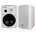 Wireless Outdoor Speakers, Bluetooth 6.50" Indoor/Outdoor Weatherproof Patio Speakers,White, Pair, by Sound Appeal primary