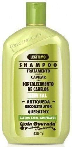 Drop Dourada queratrix – Shampoo anticaída without Salt – 430 ml