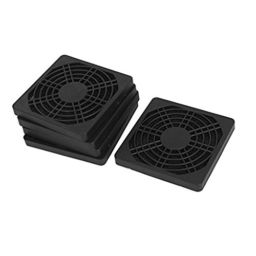 VNDEFUL 5PCS 60mm Computer Dustproof Fan Protector Dust Filter Cover Grill