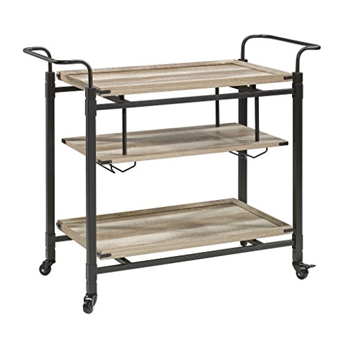 Amazon.com - Better Homes and Gardens Crossmill Bar Cart ...
