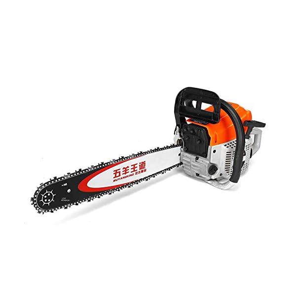 4 kW Benzinbetriebene Kettensäge 62 cc 2-Takt Benzin-Kettensäge Holz Beschneiden Schneiden – Bild 7