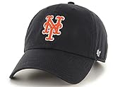 New York Mets MLB '47 Brand Clean Up Adjustable Cap Black