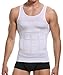 GKVK Mens Slimming Body Shaper Vest Shirt Abs Abdomen Slim