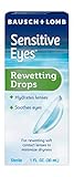 Bausch & Lomb Sensitive Eyes Rewetting  Drops, 1 Ounce Bottle