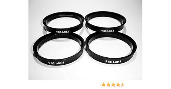 Centradores 4 Aros LLANTA 66.1-60.1 para Llantas Originales Renault Dacia Nissan
