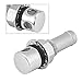 Acouto Boat Fuel Vent 316 Stainless Steel Marine Grade Fuel Gas Vent Fitting with Mounting Gasket Hardware Fitting Replacement for Marine Boat Yacht