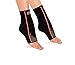 OsFit Fitness E Premium Foot Care Compression Sleeve, 1 Pair (Medium)