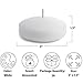 CandleNScent Unscented Floating Candles | Large 3 Inch - Fits in 3 Inch Vase and Above | White| Floats On Water | Made in USA (Pack of 36)