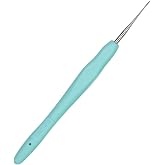 Small Size Crochet Hook Lace Crochet Needle QLRFFLJOY 0.5mm Crochet Hook Embroidery Thread Knitting Weaving Tool DIY Lace Yarn Crochet Needles (0.5 mm)