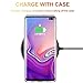 Casetego Compatible Galaxy S10 Plus Case,Clear Soft Flexible TPU Case Rubber Silicone Skin with Flowers Floral Printed Back Cover for Samsung Galaxy S10 Plus,Green Flower