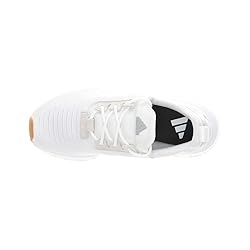 adidas Men's Swift Run Sneaker, White/White/Black, 12