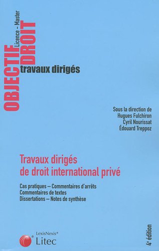 Travaux dirigés de droit international privé