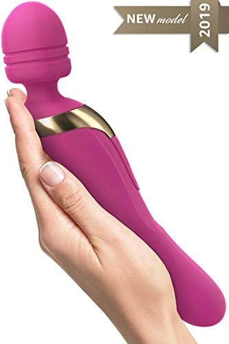 Cordless Wand Massager by La Sante - Strongest Handheld Therapeutic Vibrating Power - Best Rated for Travel Gift - Magic Stress Away - Perfect for Muscle Aches and Personal Sports Recovery