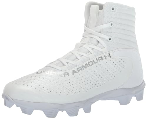 Under Armour Men's Highlight Franchise RM 2.0, (100) White/White/Metallic Silver, 16, US Image