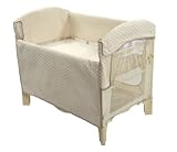 Arm's Reach Ideal Arc Original Co-Sleeper Bedside Bassinet, Natural