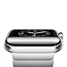 KADES Solid Stainless Steel iWatch Band Link Bracelet for 38mm Apple Watch Sport Edition (1st Generation, Silver)