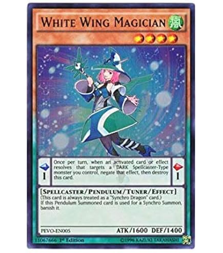 Yu-Gi-Oh! Carta Black Fang Magician (Ultra Rara) – Set Da 3, PEVO-EN004, 1a Edizione Inglese