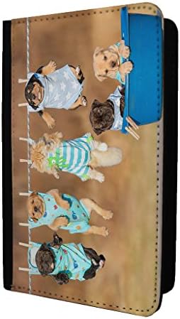 Accessories4Life Dogs Cute Puppies Passport Holder Case Cover - S1614
