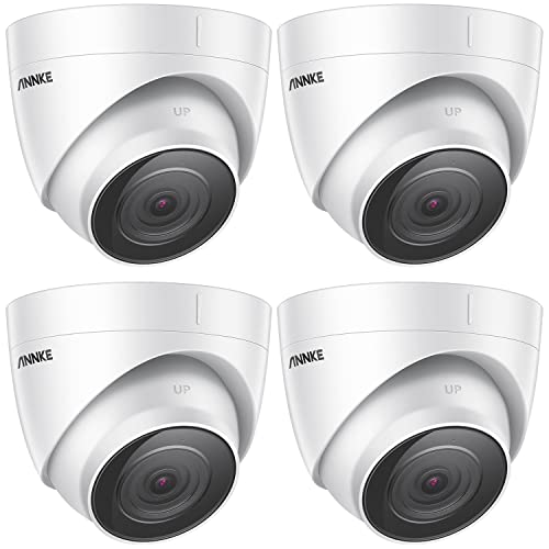 ANNKE C800 4Pcs 4K Ultra HD PoE Security Cameras with 320ft Cat5e Cable