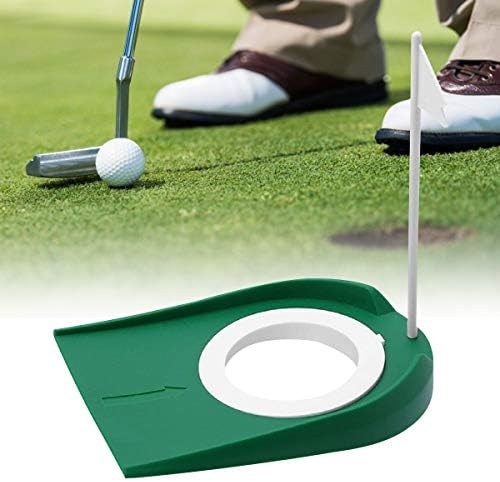 Golf Putting Cup Indoor Practice Training Aids, Golf Practice Putting Cup with Hole and Flag Plastic, for Office Garage Yard Indoor Outdoor Golf Putting Hole Putter Regulation Cup Golf Putting Cup Indoor Practice Training Aids, Golf Practice Putting Cup with Hole and Flag Plastic, for Office Garage Yard Indoor Outdoor Golf Putting Hole Putter Regulation Cup