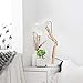 AWEHIRU Tomons Wood Adjustable Head Desk Lamp, Designer Table Lamp, Reading Lights, Study Lamp, Work Lamp, Office Lamp, Bedside Nightstand Lamp - White