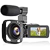 ZORNIK 2.7K Caméscope,IR Vision Nocturne Caméra Vidéo de 36 MP Numérique, Caméra de Vlog avec écran Tactile LCD de 3,0…