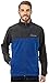 Columbia Men's Steens Mountain Full Zip 2.0 Soft Fleece Jacket, Charcoal Heather/Marine Blue, Medium