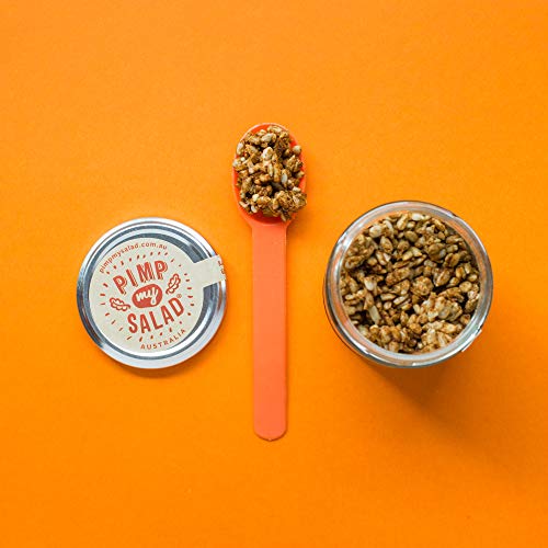 PIMP MY SALAD Vegan Spiced Sprouted Sunflower Seeds | Keto, Gluten Free, Paleo, Dairy-Free | Spicy & Crunchy Meal & Salad Toppers Made with Whole Food Ingredients | Eco Jar | 3.88 oz