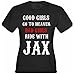Bewild Brand - Bad Girls Ride with Jax Girl's T-shirt #B470
