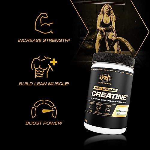 Creapure Creatine - 100% Pure German Creatine monohydrate Powder - 82 Servings - 410 g