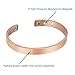 Copper Bracelet for Arthritis -Elegant Pure Copper Magnetic Therapy Bracelets Pain Relief for Women and Men