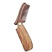 Folding Wood Hair Comb Beard Comb Beard Brush Beard Trimmer Pocket Size Beard Mustache Comb