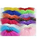Buenos Ninos Girl's Tutu Assorted Colors Free Size for 3-8T