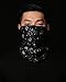 iHeartRaves Cosmic Doodles Neck Gaiter Face Scarf Mask Bandana Gator