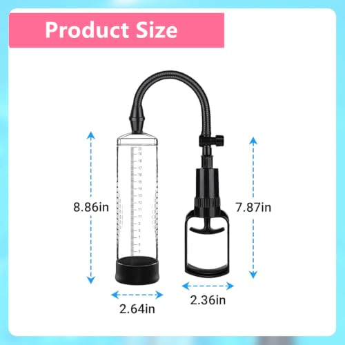 Men's Growth Pump with Strong Suction Vacuum Pump with ED Screen Powerful photo 11