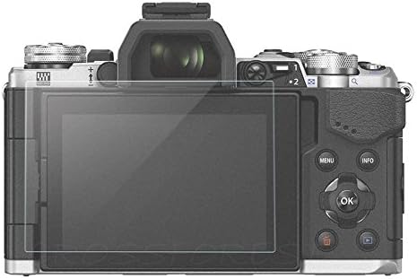 CROSSFOREST Glass Screen Protector for OLYMPUS OM-D E-M10/E-M1/E-PL7/E-P5/STYLUS 1s/SP-100EE | Round Edge | CF-GCOEM10