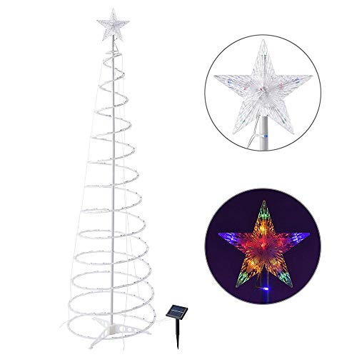Spiral Christmas Tree Outdoor Lighted Christmas Tree Christmas