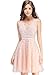 Babyonline Sleeveless Ball Gown Junior's Brithday Party Dress Pink,6