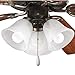 Ceiling Fan Chain Pulls White Wooden Pull Chain Extension for Ceiling Light Fan Chain 1 Pack
