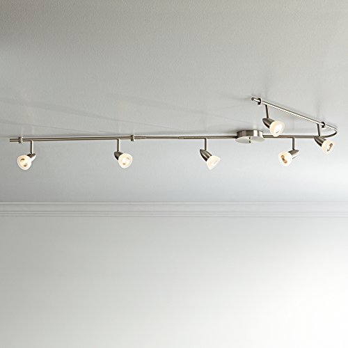 ProTrack Flex Rave 6-Light Satin Chrome Track Fixture